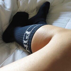 Victoria's Secret PINK Mid Calf  Navy Blue NWOT